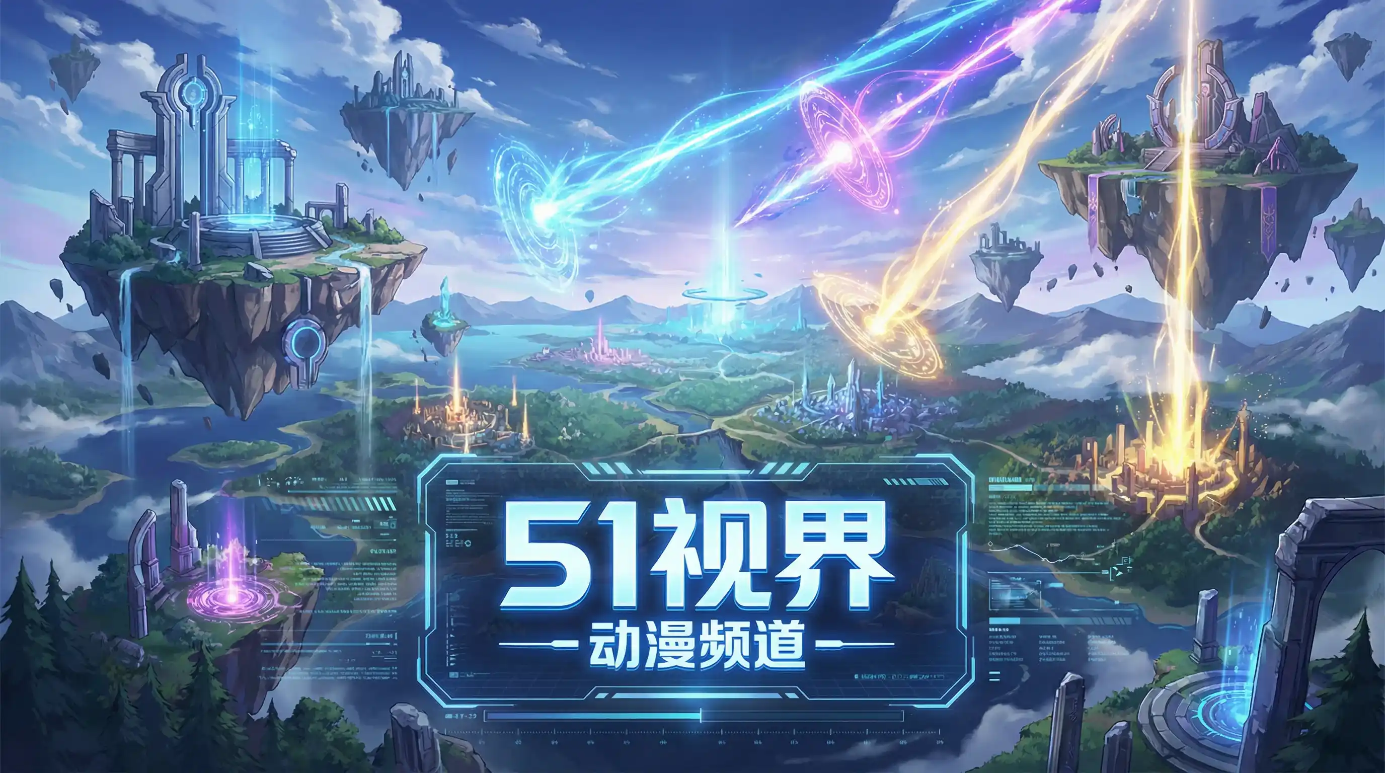 奇幻动漫世界浮空岛屿 - 五一网-51吃瓜网|精选推荐|官方网站|五一网官网 动漫资讯