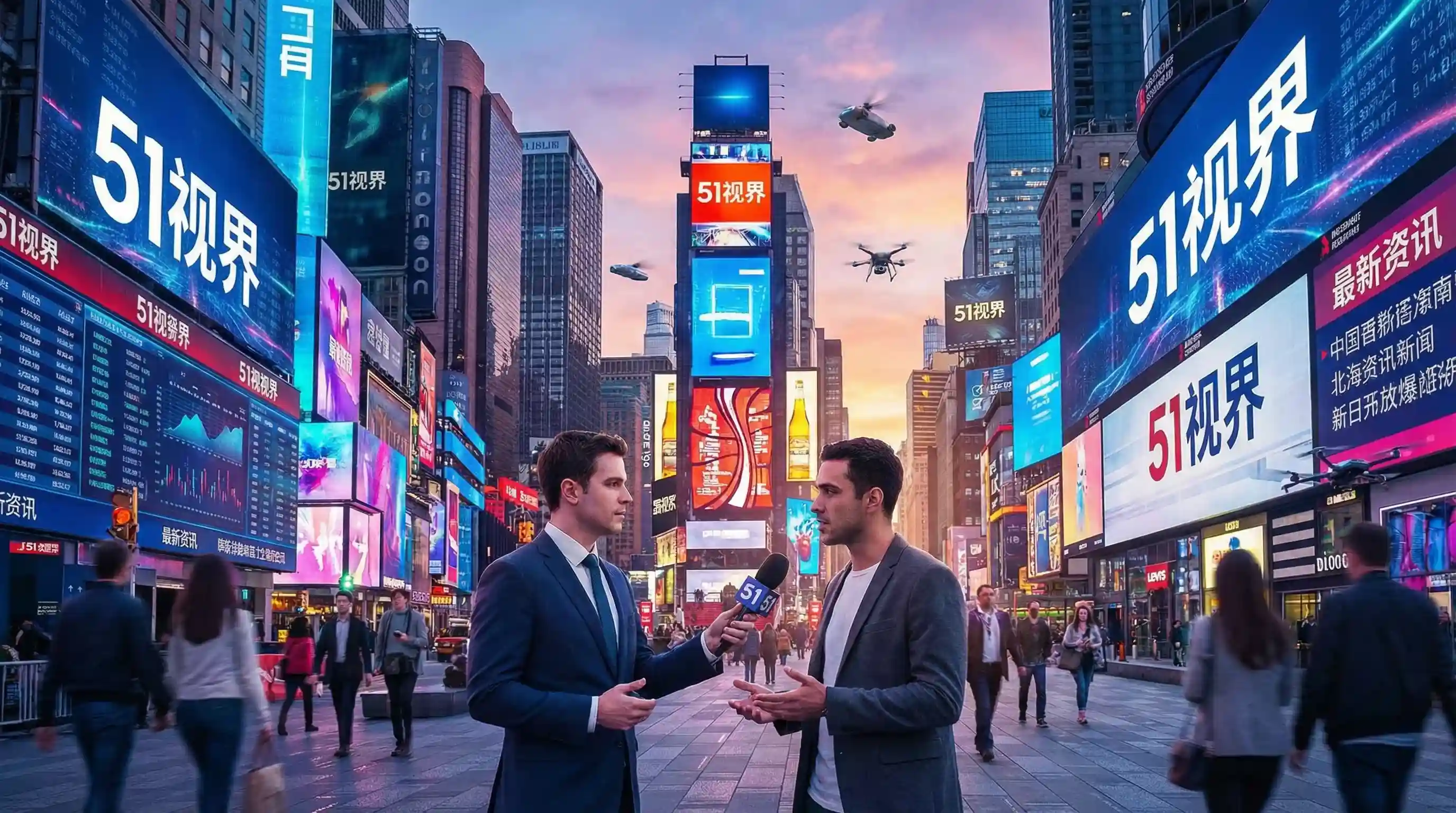 城市街头采访现场 - 五一网-51吃瓜网|精选推荐|官方网站|五一网官网 民生报道